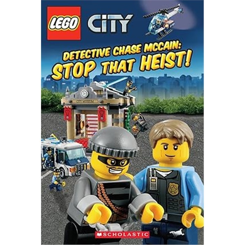 现货LEGO CITY: DETECTIVE CHASE MCCAIN: STOP THAT HEIST![9780545495967]