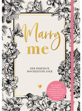 预订【德语】Marry me - Der perfekte Hochzeitsplaner:Mit allen wichtigen Checklisten zum Abh