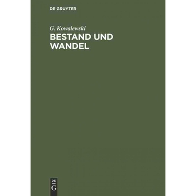 按需印刷不退不换DEG Bestand und Wandel[9783486777987]