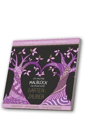 预订【德语】 Der kreative Malblock für Erwachsene - Gartenzauber, m. Audio-CD[4019393986668]