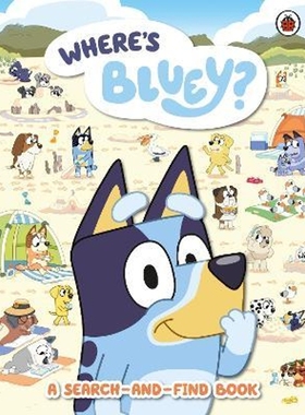 现货 Bluey: Where's Bluey?:A Search-and-Find Book 蓝色小狗系列 布鲁伊 儿童动画