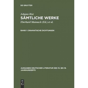 按需印刷不退不换DEG Dramatische Dichtungen[9783110003468]