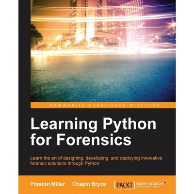 按需印刷Learning Python for Forensics[9781783285235]