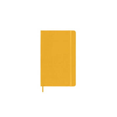 预订不退不换德语 Moleskine Notizbuch - Color, Large/A5, Liniert, Stoffeinband, Orangege[8056598853070]