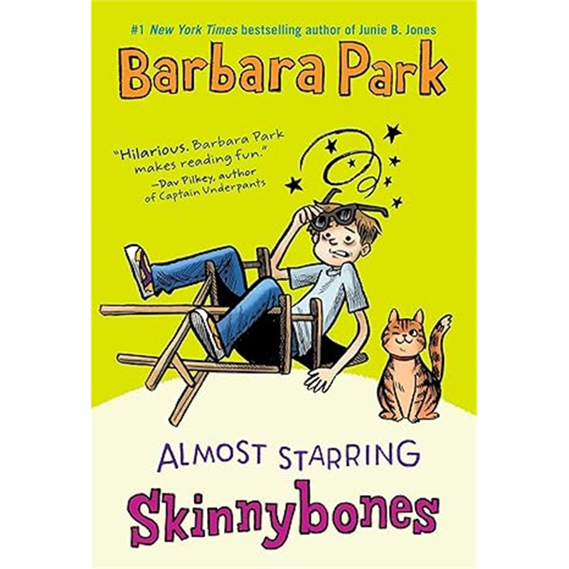 现货Almost Starring Skinnybones[9780394825915]