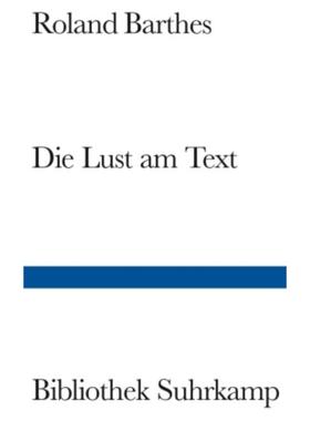 预订【德语】 Le Plaisir du Texte: