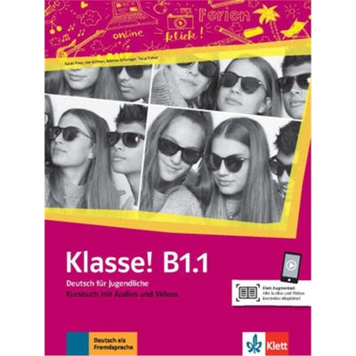 预订【德语】 Klasse! B1.1 Kursbuch mit Audios und Videos zum Download[9783126072113]