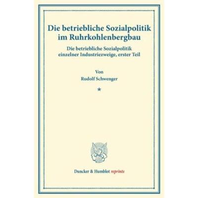预订【德语】 Die betriebliche Sozialpolitik im Ruhrkoh