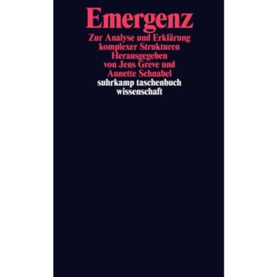 预订不退不换德语 Emergenz:Zur Analyse und Erklärung komplexer Strukturen