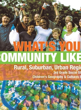 预订What's Your Community Like? | Rural, Suburban, Urban Regions | 3rd Grade Social Studies | Children's