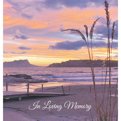 预订Funeral Guest Book 