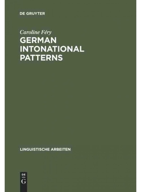 按需印刷DEG German intonational Patterns[9783484302853]