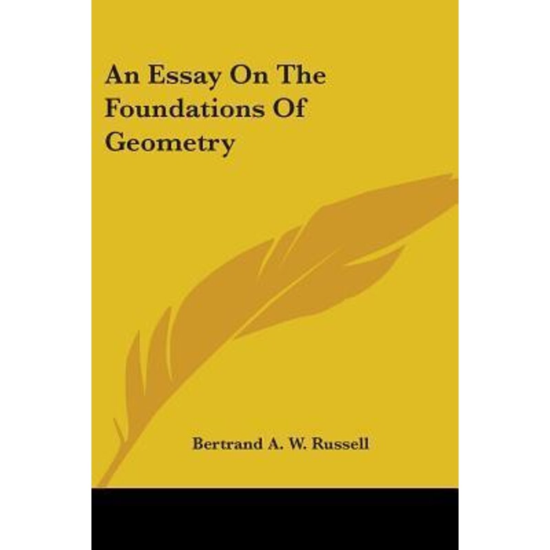 按需印刷不退不换An Essay On The Foundations Of Geometry[9781430470342]