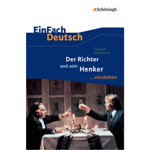 und Friedrich 9783140225137 Henker sein Richter Der Dürrenmatt 德语 预订