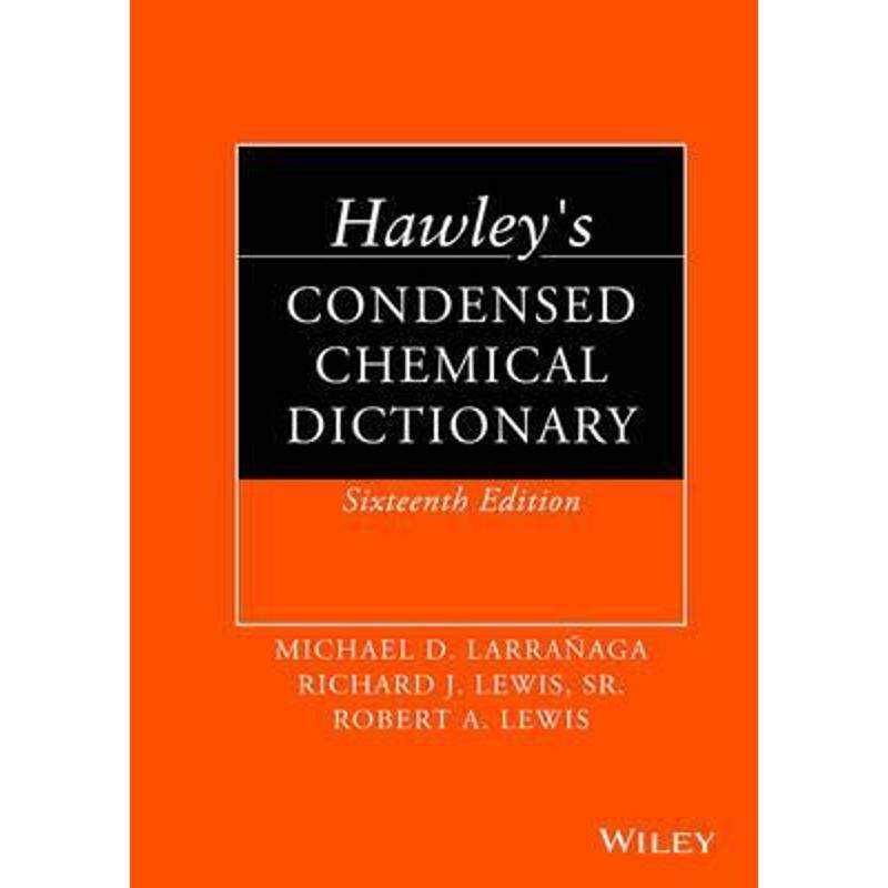 预订hawleys condensed chemical dictionary