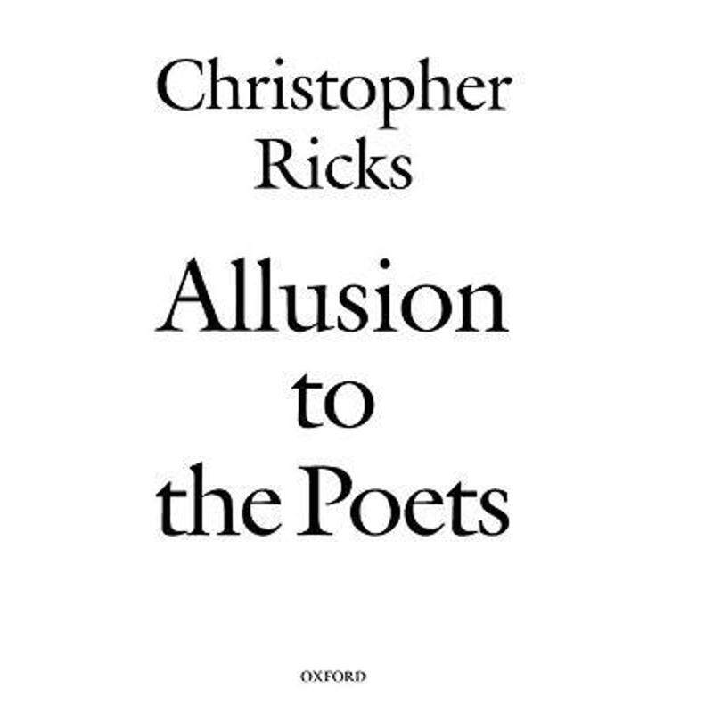 预订allusion to the poets