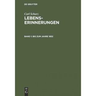 按需印刷不退不换DEG Bis zum Jahre 1852[9783111204086]