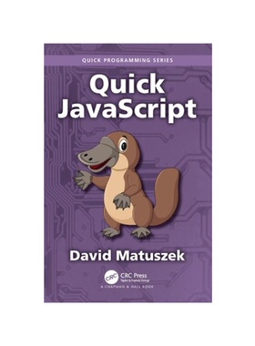 按需印刷不退不换TF Quick JavaScript[9781032417561]