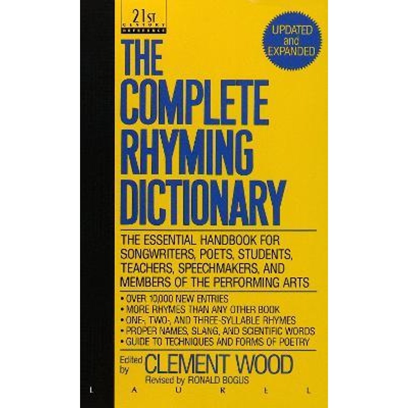 预订the complete rhyming dictionary:updated and expanded