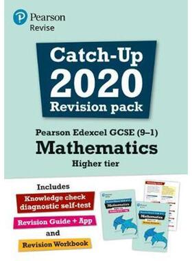 预订Pearson REVISE Edexcel GCSE (9-1) Mathematics Higher Catch-up Revision Pack:(with free diagnostic test) for home lea