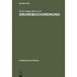 按需印刷不退不换DEG Grundbuchordnung[9783111032290]
