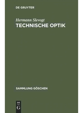 按需印刷DEG Technische Optik[9783110042870]