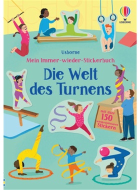预订【德语】 Mein Immer-wieder-Stickerbuch: Die Welt des Turnens[9781789416442]