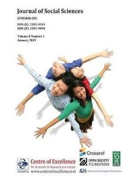 按需印刷 Journal of Social Sciences (COES&RJ-JSS) Vol.8 No.1