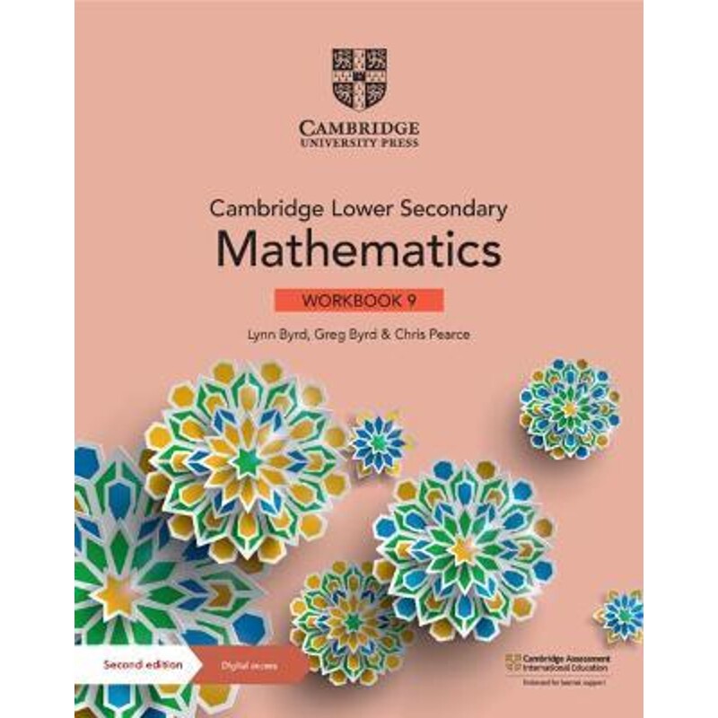 现货 新剑桥初中数学练习册带数字访问第9阶段 NEW Cambridge Lower Secondary Mathematics - Workbook with Digital Access - S