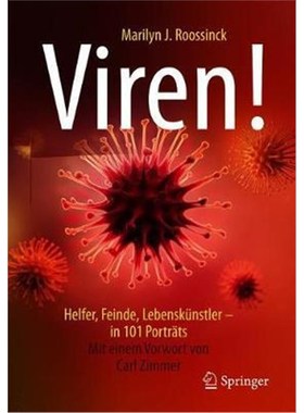 预订【德语】 Viren!:Helfer, Feinde, Lebenskünstler - in 101 Portr?ts. Mit einem Vorwort von Carl Zimmer