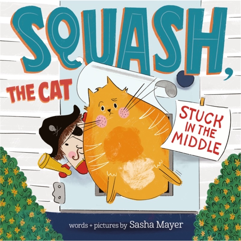 预售[2025新书]SQUASH THE CAT: STUCK (GLB)[9780593566572]