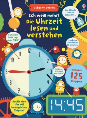 预订【德语】 Ich weiß mehr! Die Uhrzeit lesen und verstehen[9781782326793]