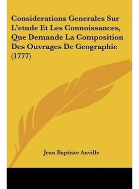 预订Considerations Generales Sur L'etude Et Les Connoissances, Que Demande La Composition Des Ouvrages D