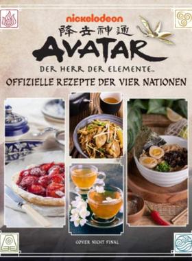 预订【德语】 Avatar - Der Herr der Elemente Kochbuch: Offizielle Rezepte der vier Nati