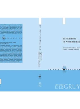 按需印刷DGYT Explorations in Nominal Inflection[9783110182873]