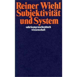 预订不退不换德语Subjektivität und System: