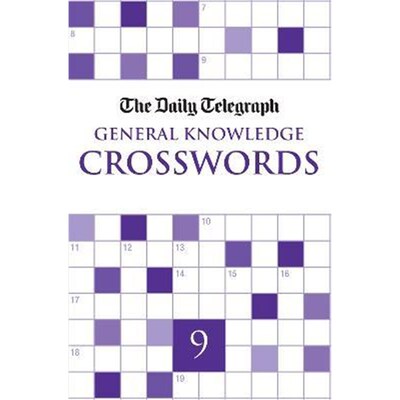 预订不退不换Daily Telegraph General Knowledge Crosswords 9