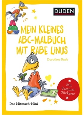 预订【德语】Mein kleines Abc-Malbuch mit Rabe Linus[9783411850334]