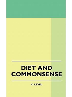 按需印刷不退不换Diet And Commonsense[9781445513614]