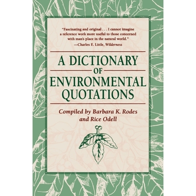 按需印刷A Dictionary of Environmental Quotations[9780801857386]