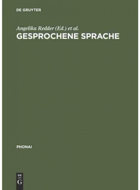 按需印刷不退不换DEG Gesprochene Sprache[9783484231412]
