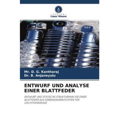 预订【德语】 ENTWURF UND ANALYSE EINER BLATTFEDER:ENTWURF UND STATISCHE STRUKTURANALYSE EINER BL