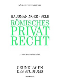预订【德语】Romisches Privatrecht