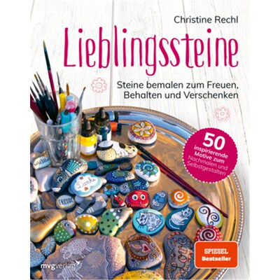 预订【德语】Lieblingssteine:Steine bemalen zum Freuen, Behalten und Verschenken. 50 inspiri