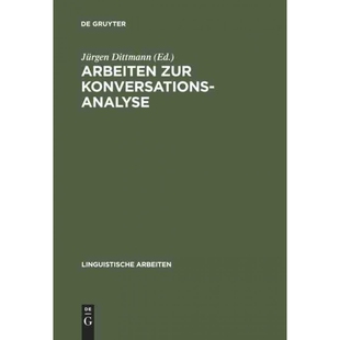 按需印刷不退不换DEG Arbeiten zur Konversationsanalyse[9783484103412]