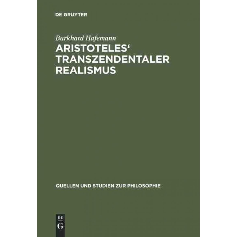 按需印刷DEG Aristoteles  Transzendentaler Realismus[9783110161359]