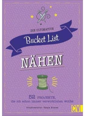 预订【德语】 Die ultimative Bucket List Nähen:52 Projekte, die ich schon immer verwirk