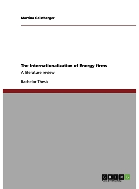 按需印刷The Internationalization of Energy firms[9783656101345]