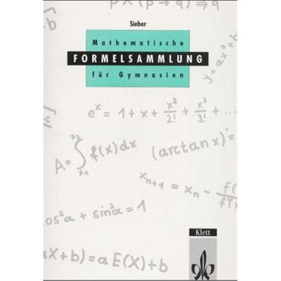 预订【德语】 Mathematische Formelsammlung für Gymnasien für Sekundarstufe I und II [9783127180107]