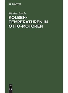 预订【德语】 Kolbentemperaturen in Otto-Motoren: